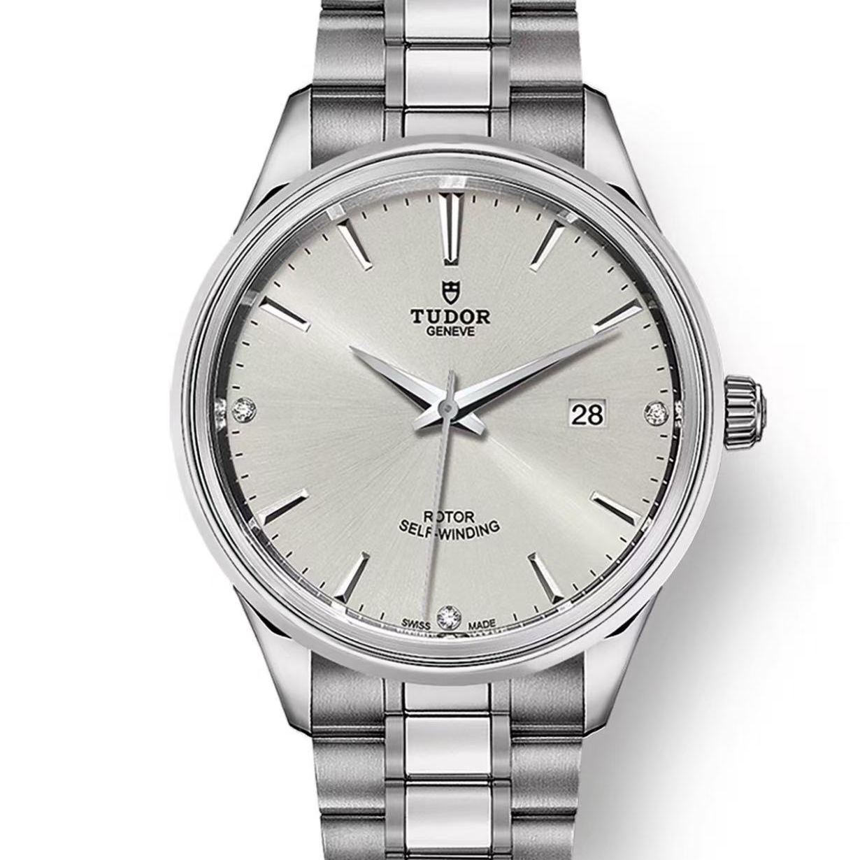 99新 TUDOR/帝舵 梵象批发/帝舵风尚/黑白/机械/41mm/18800