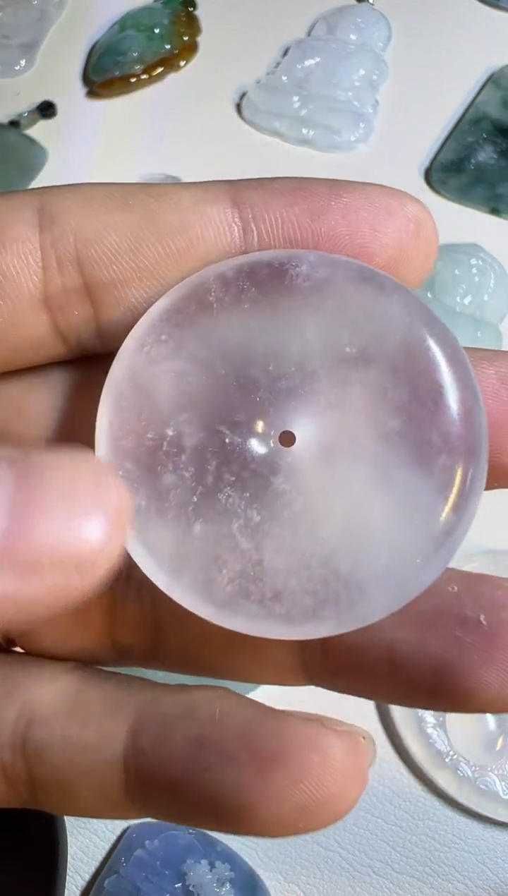 未镶嵌定制翡翠翡翠扣子