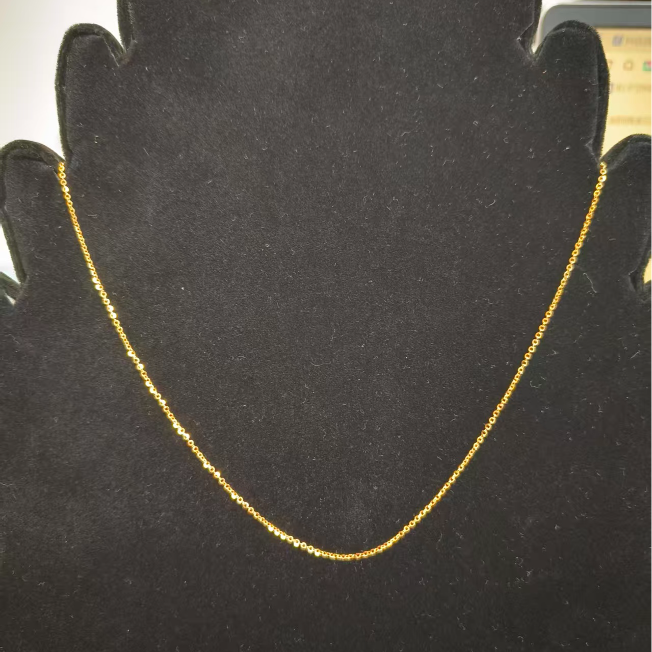 足金999时尚简约百搭十字链