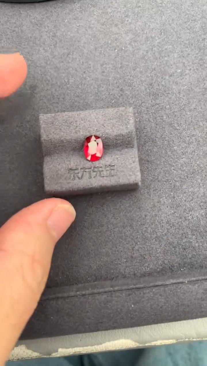 裸石红宝石1.4ct 红宝石  定制 BH