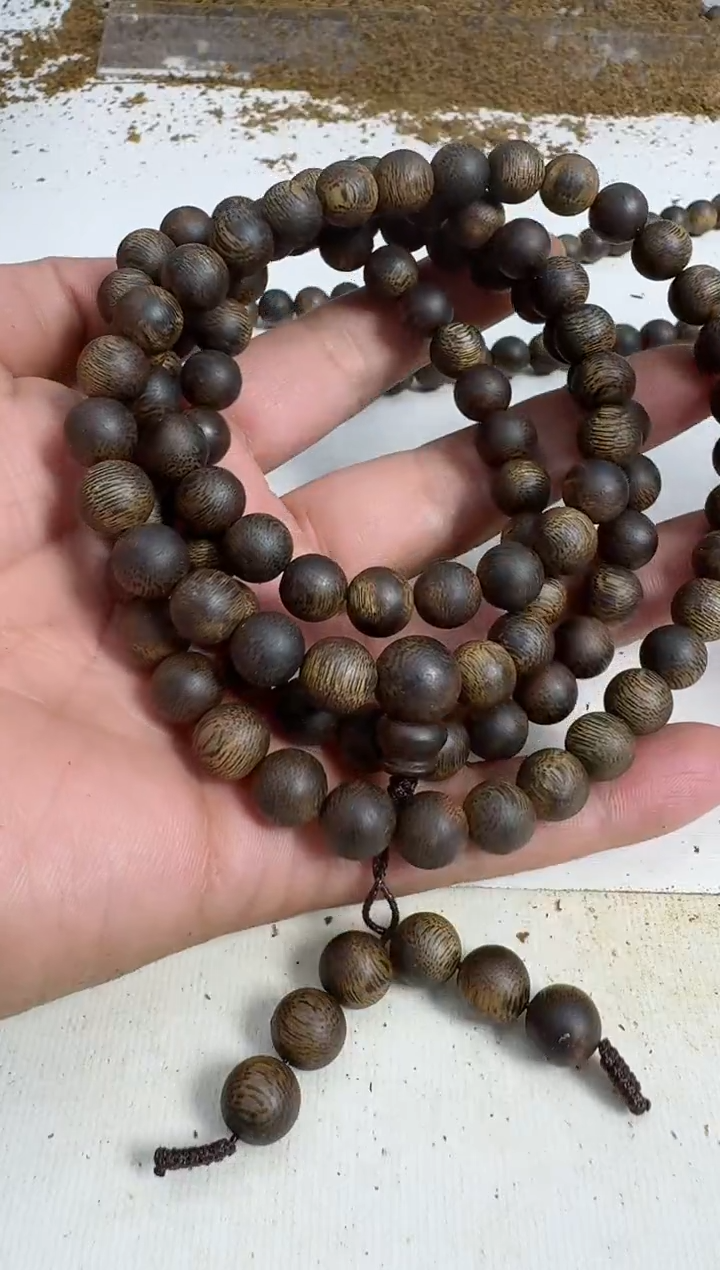 【闪购商品】沉香手串乌身0.9规格多圈