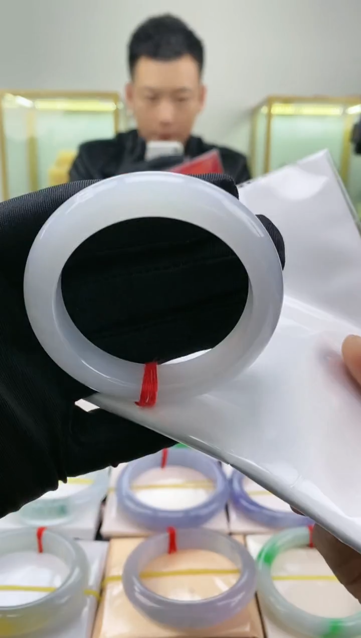 翡翠手镯未镶嵌天然翡翠a货手镯