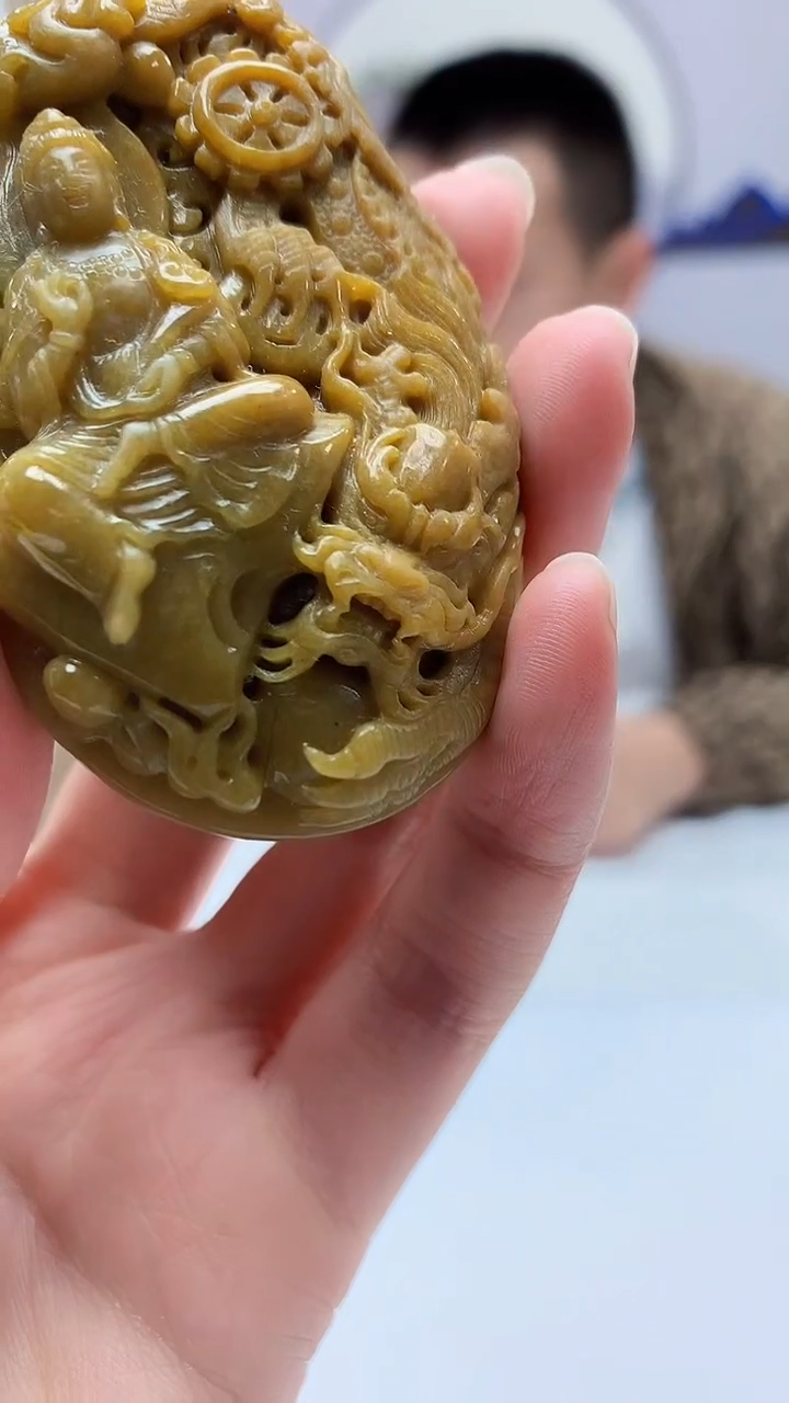 【闪购商品】定制翡翠未镶嵌4812zm-毛货挂件人物118