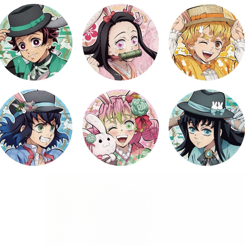 【沪版】鬼灭之刃 兔年立牌 盲盒