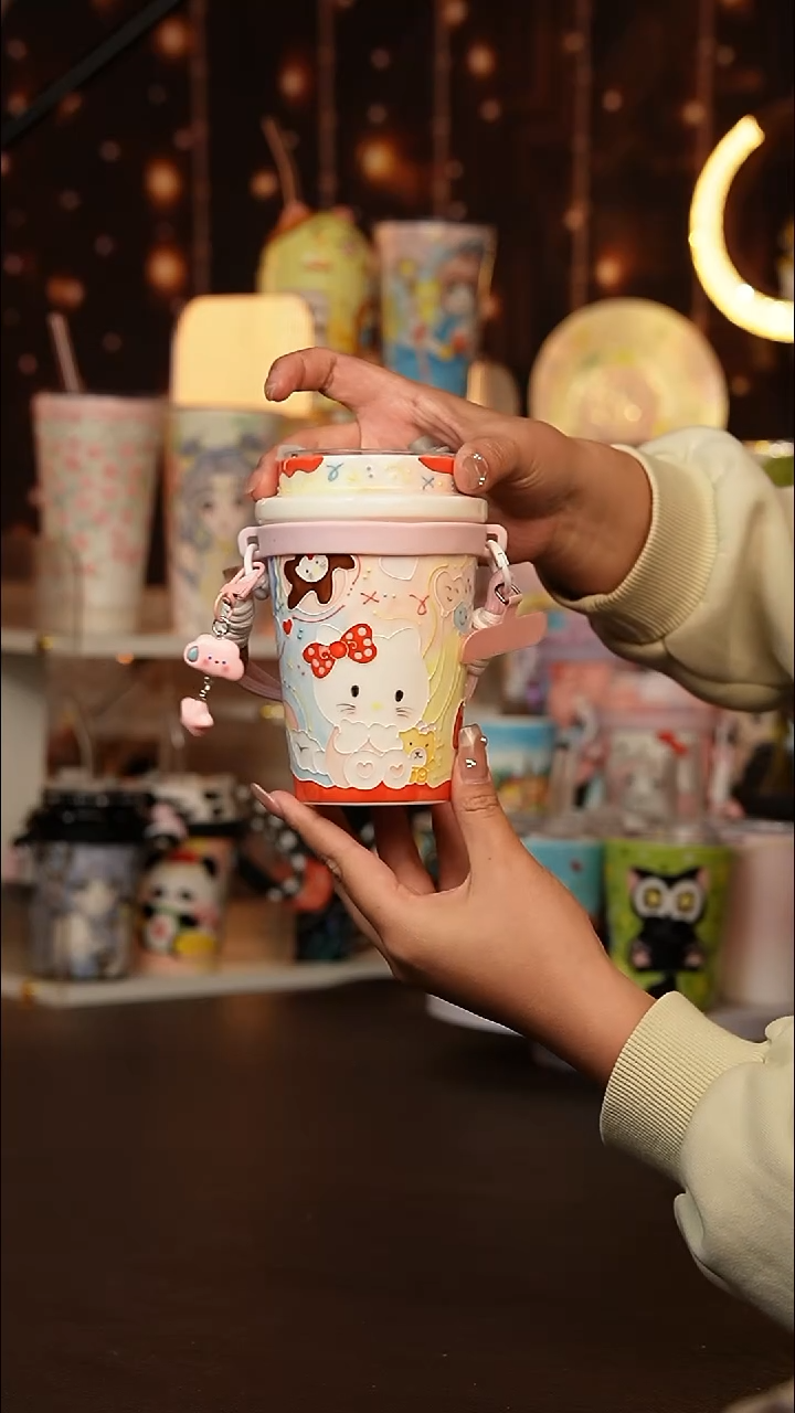 (玉泥）景德镇手工手绘文创陶瓷杯
