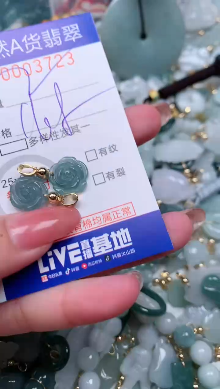 【闪购商品】翡翠颈饰未镶嵌00003723