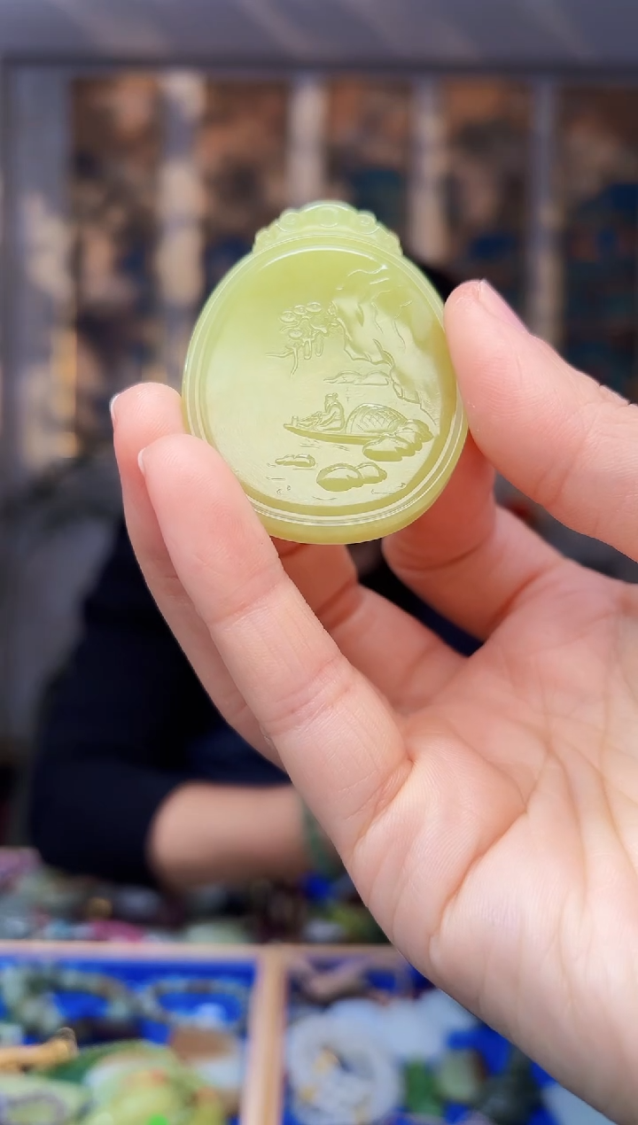 【闪购商品】和田玉颈饰未镶嵌拍一发一