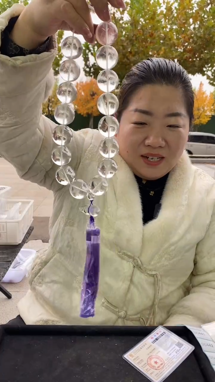 未镶嵌珠宝半成品水晶白水晶大手持D440多样性发其一