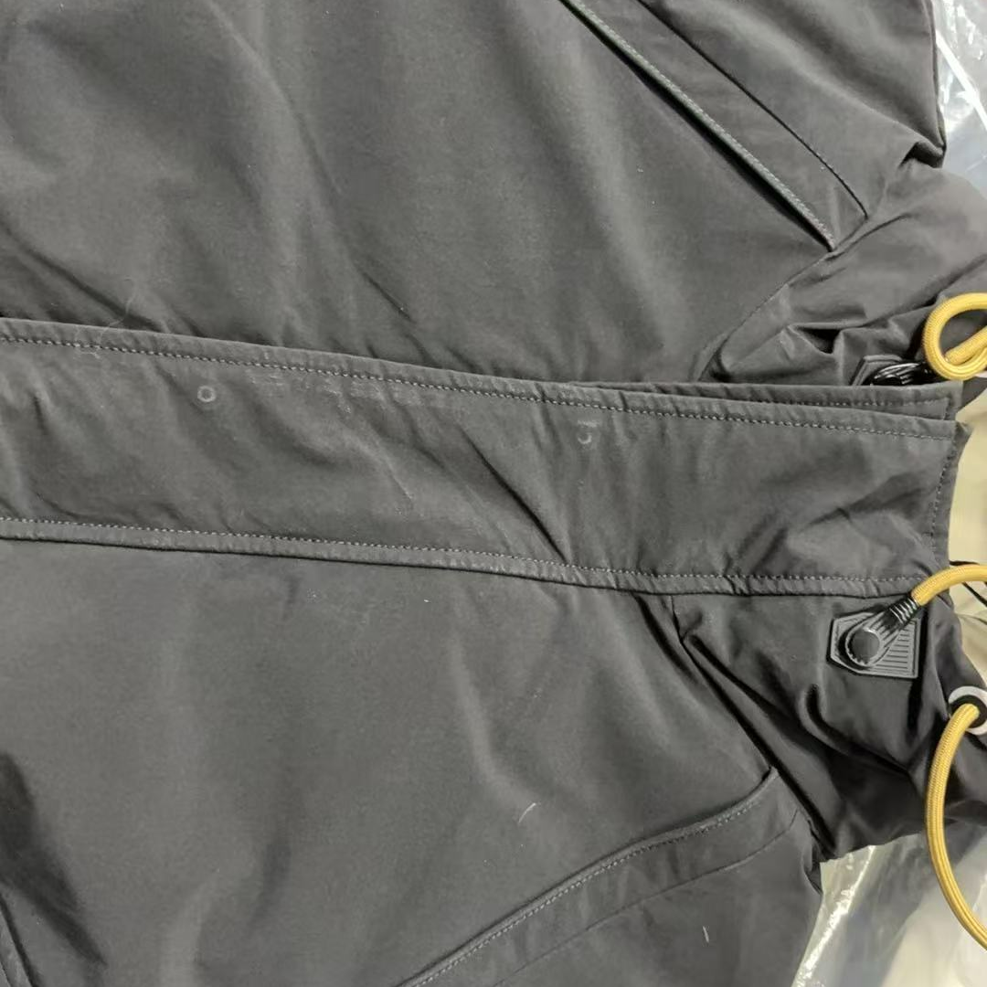 Y305黑色G-【国标羽绒服】男女同款连帽深冬系列外套情侣休闲户外套