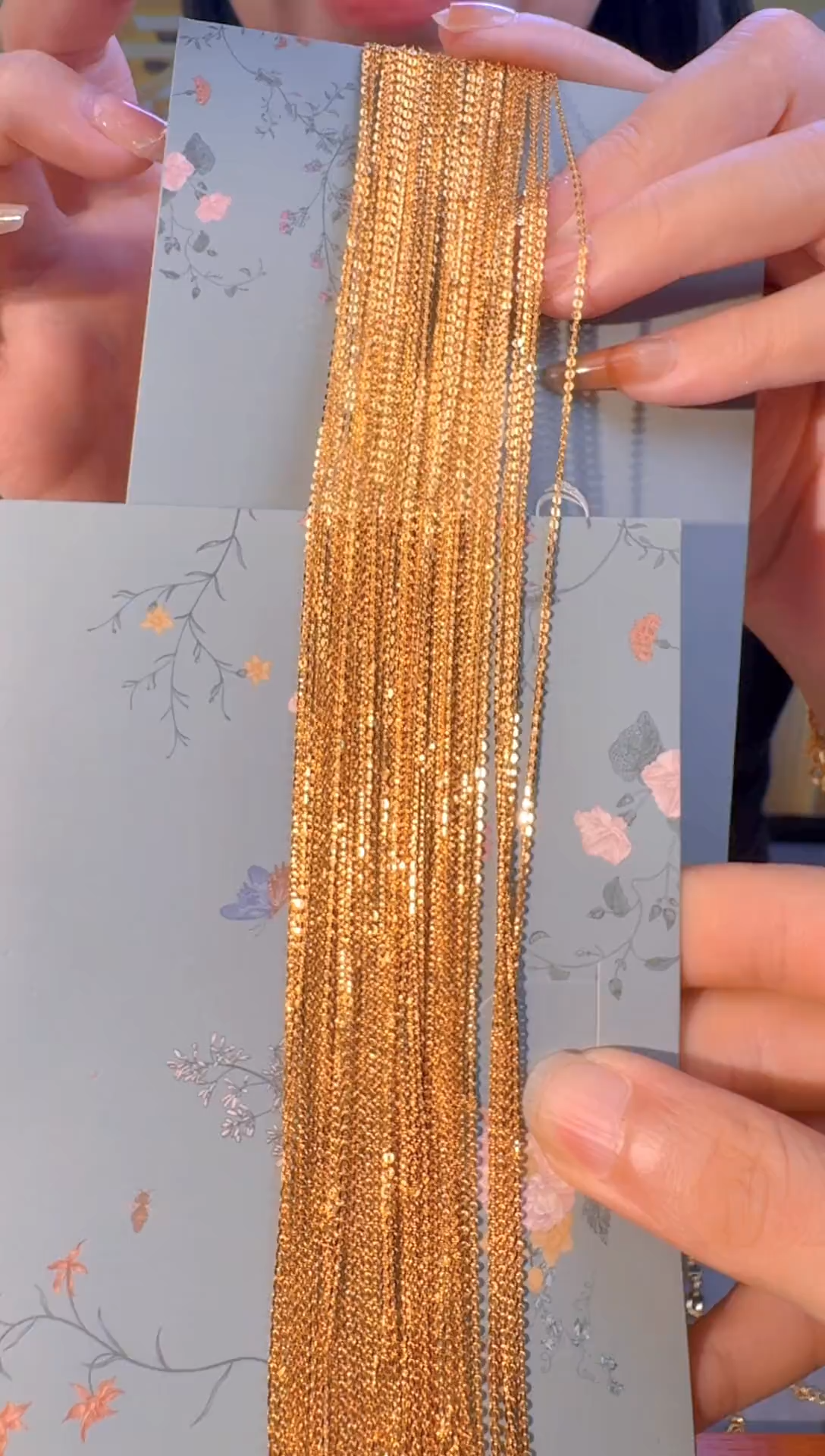 50cm固定闪O链时尚小众款1.23g（多样性发货）