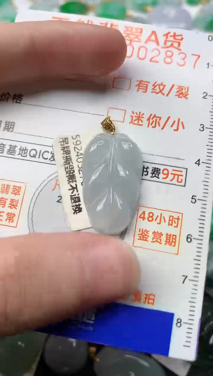 【闪购商品】翡翠颈饰18K金镶嵌8..........