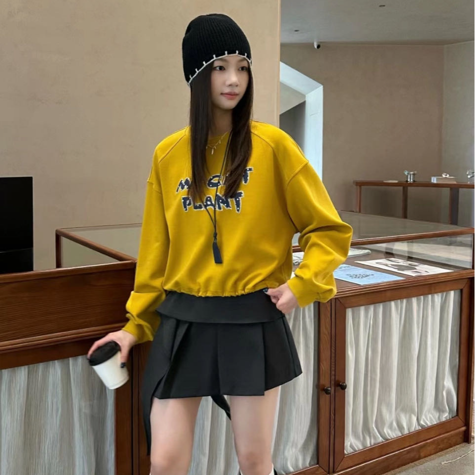 G衣长52    9801【秋日甜茶】卫衣