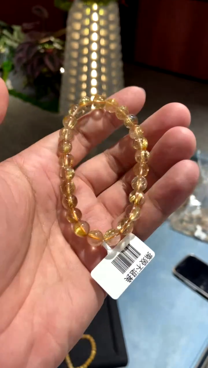 【闪购商品】水晶120-未镶嵌钛金烟花钛7.6mm