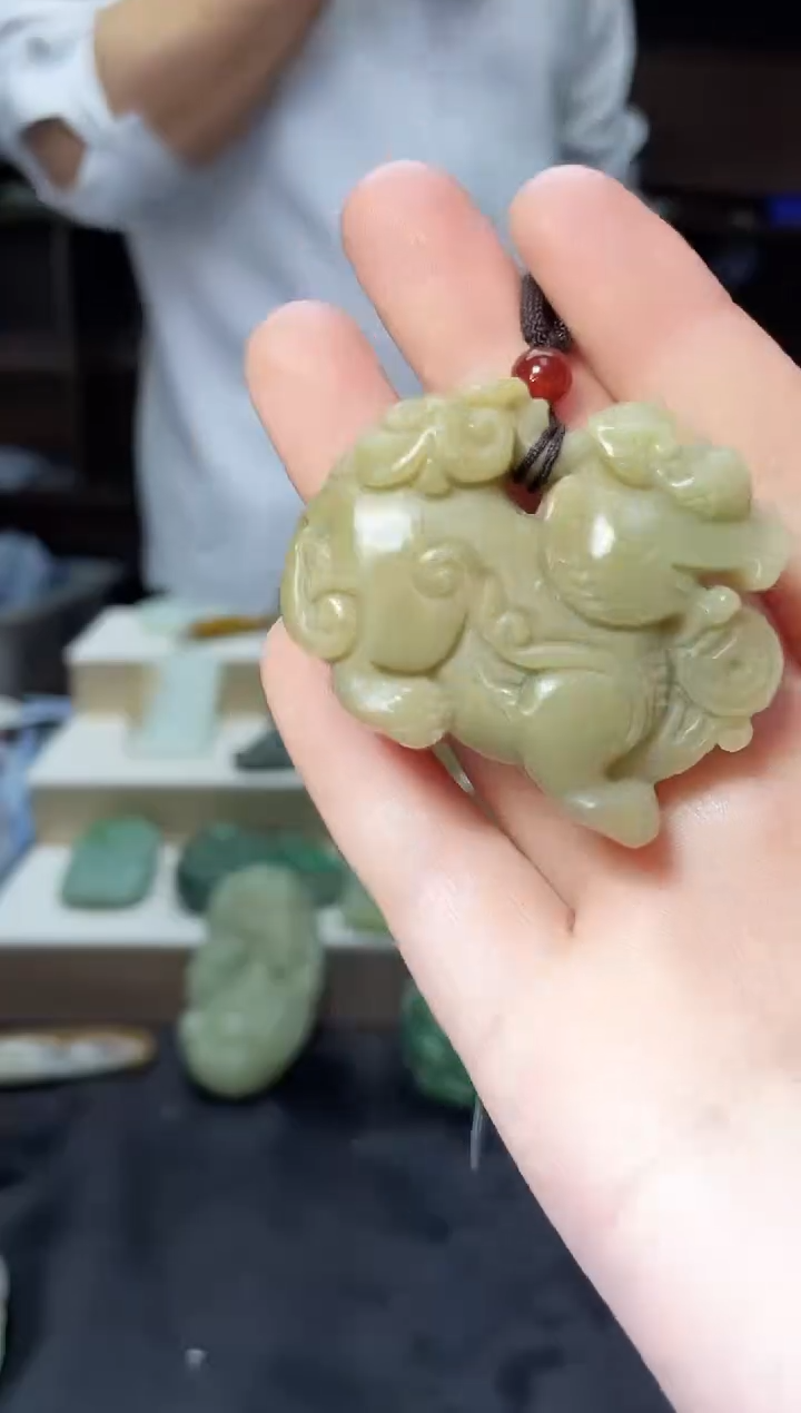 【闪购商品】和田玉颈饰未镶嵌1