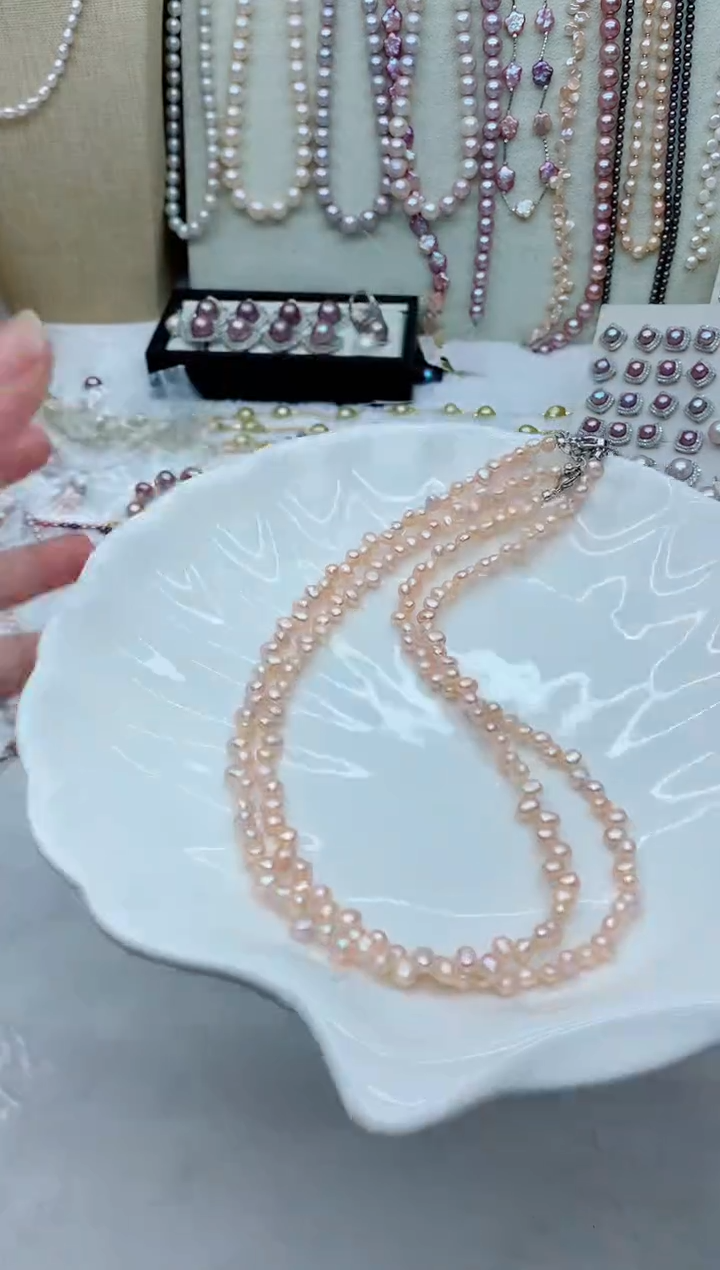 颈饰未镶嵌淡水珍珠多样性发其一【非无瑕】