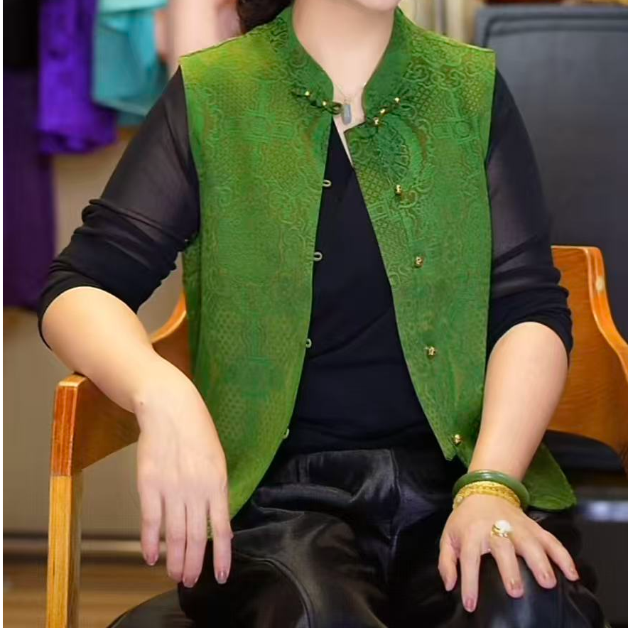 【即遇——祥纹】新中式国风重工马甲