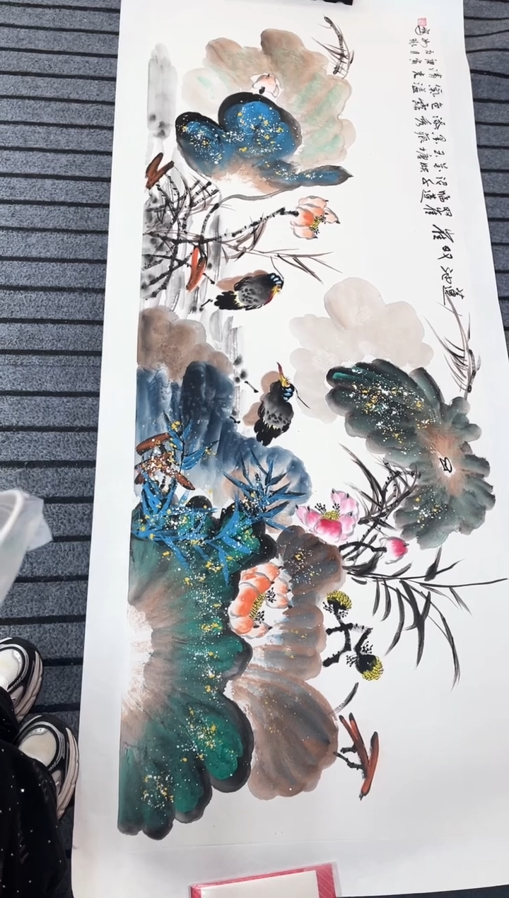 精品国画花鸟作品