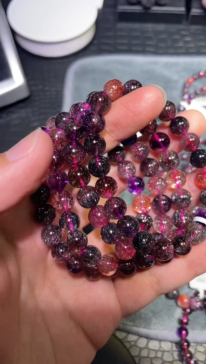 【闪购商品】水晶手链未镶嵌超七单圈A9（多样性发其一）