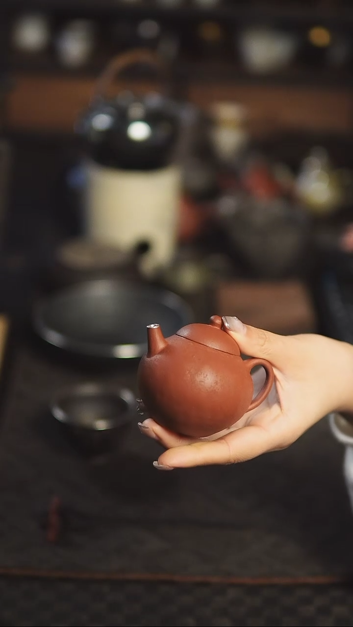 【闪购商品】司徒手作 红泥正把壶