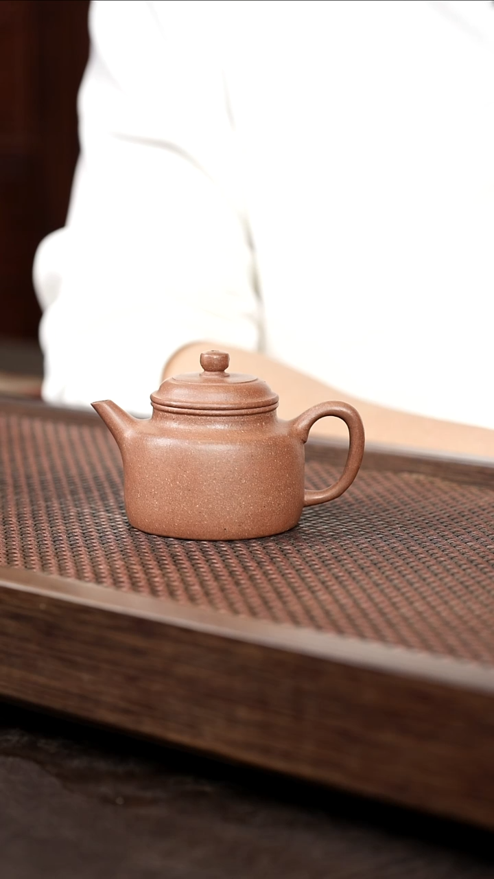 茶壶紫砂红黄泥剑流德钟