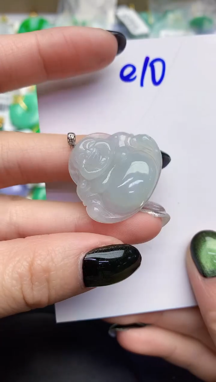 【闪购商品】翡翠颈饰18K金镶嵌00000000000