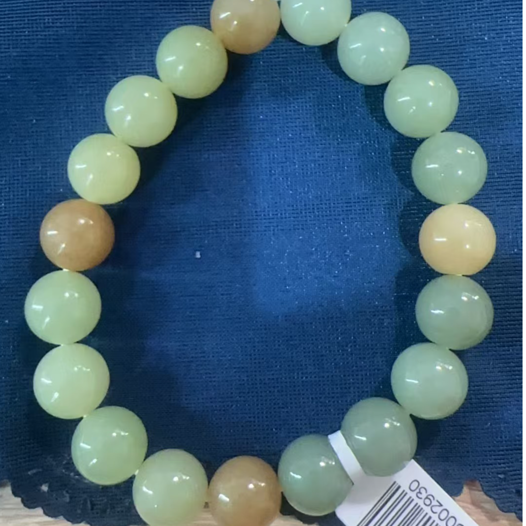 现货和田玉多宝手串ZY0000653尺寸约12mm