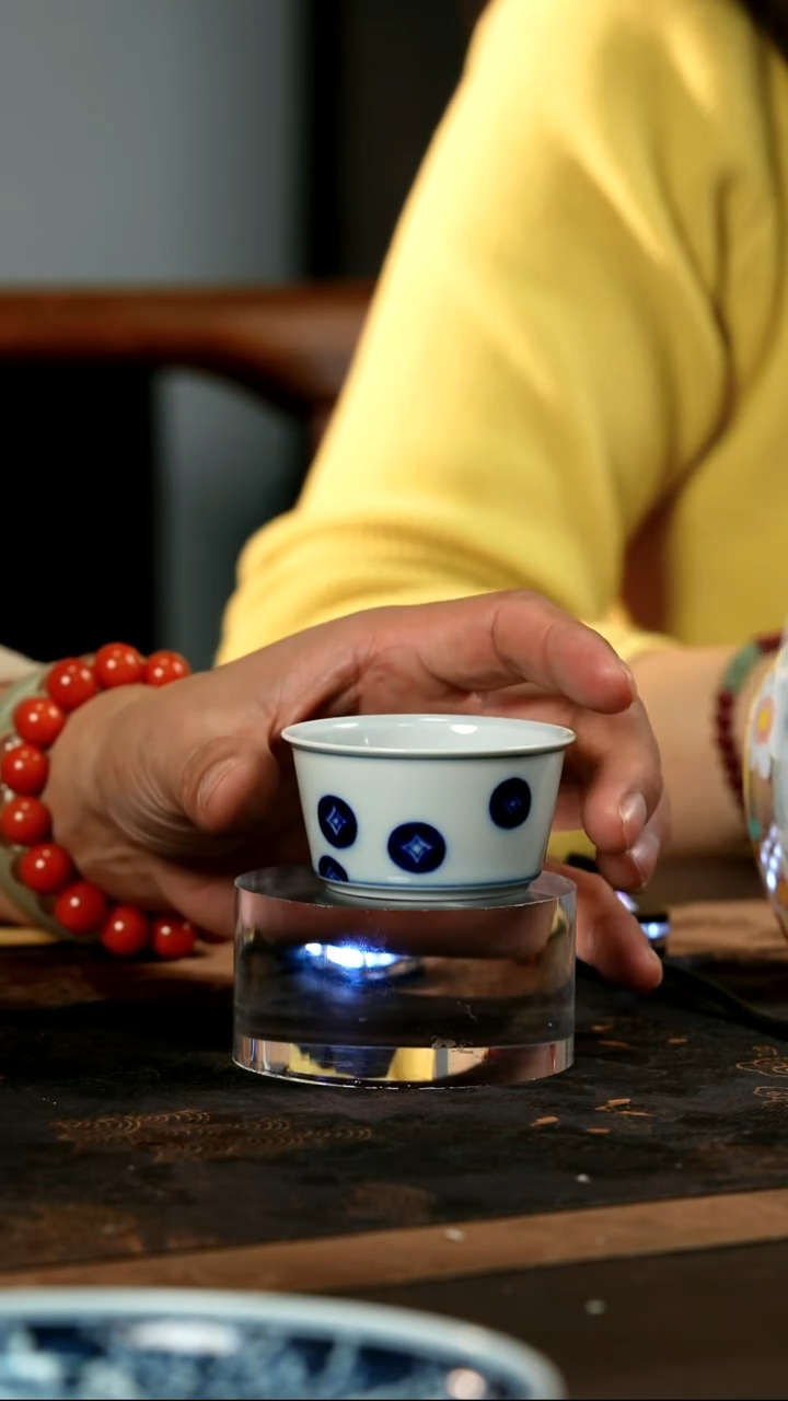 景德镇鹤鸣柴窑杯