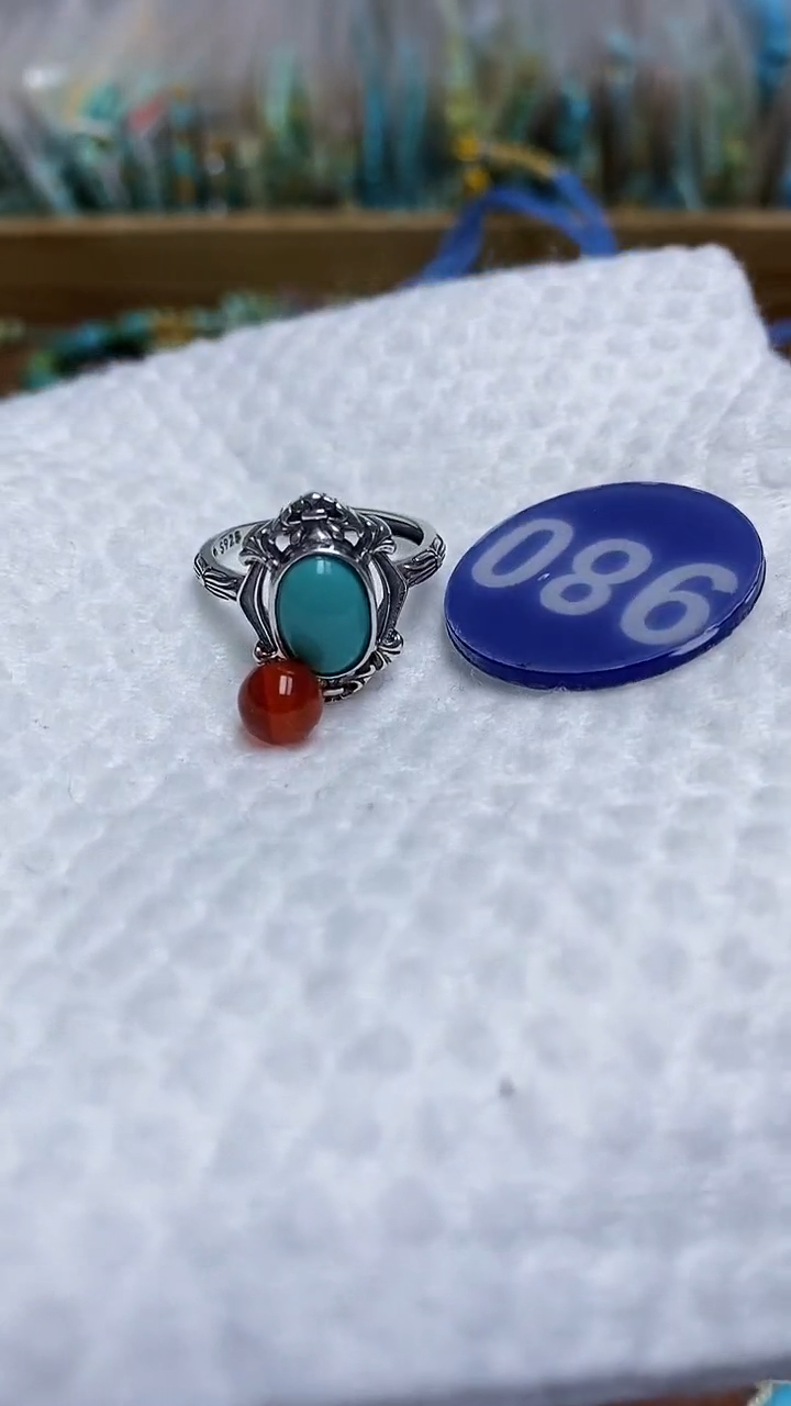 【闪购商品】玛瑙/玉髓戒指未镶嵌980