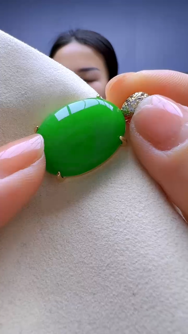 静柏diy严选颈饰辣阳鸽子蛋吊坠