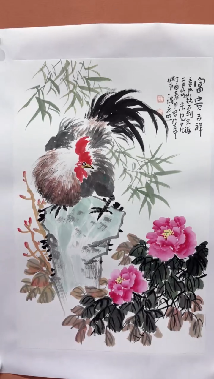 国画师立照老师国画作品