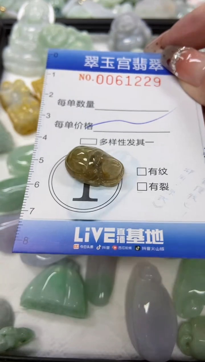 【闪购商品】翡翠颈饰未镶嵌闪购商品0061229