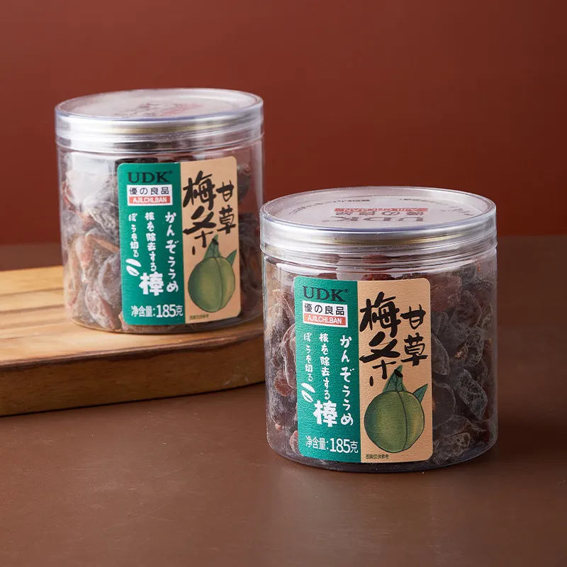 UDK甘草梅条185g*3