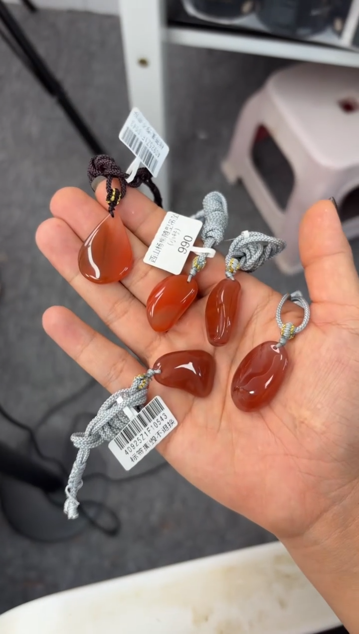 南红玛瑙随型未镶嵌西山杨柳随型多样性发1