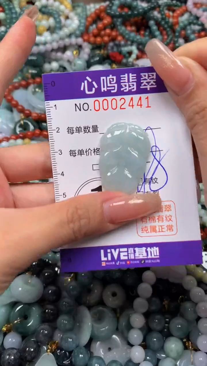 颈饰未镶嵌翡翠闪购002441