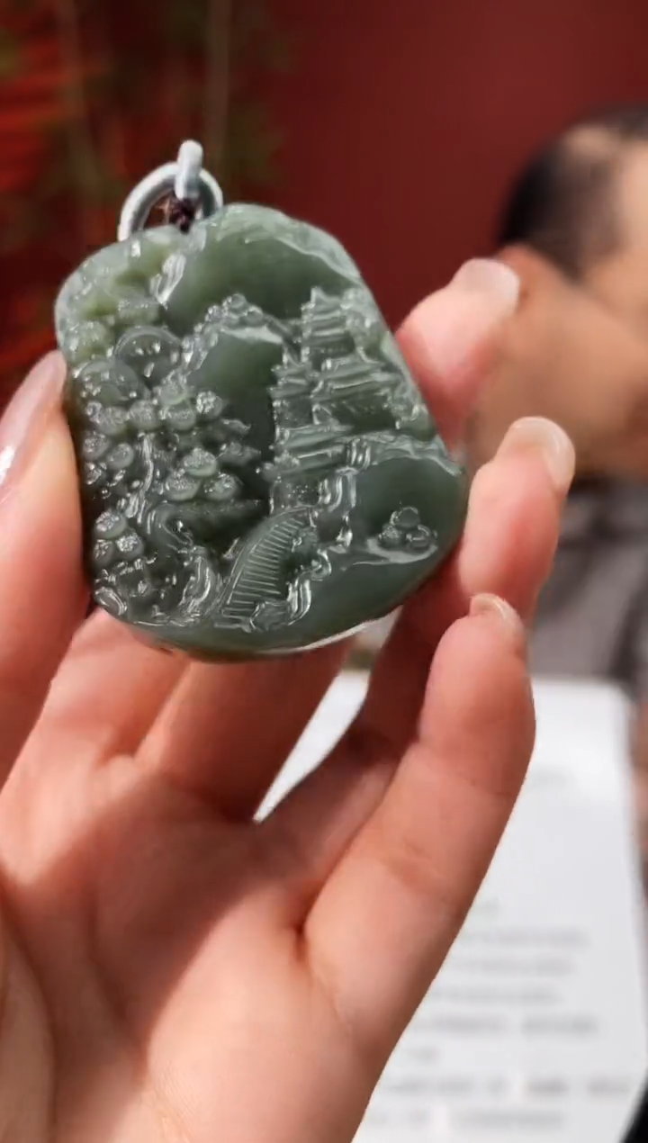 和田玉未镶嵌颈饰多样性发货 拍一发一 32