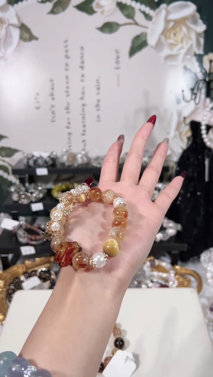 【闪购商品】水晶手链未镶嵌天然水晶默认微瑕，多样性发货发其一