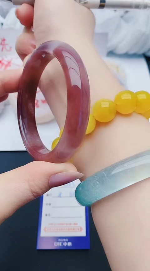 未镶嵌手镯石英质玉w46+59-60-61