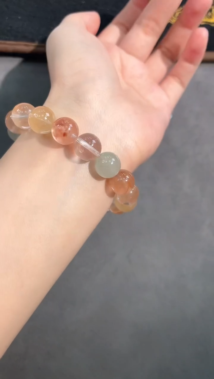 【闪购商品】水晶手链未镶嵌34号冰糖兔毛单圈11.5mm