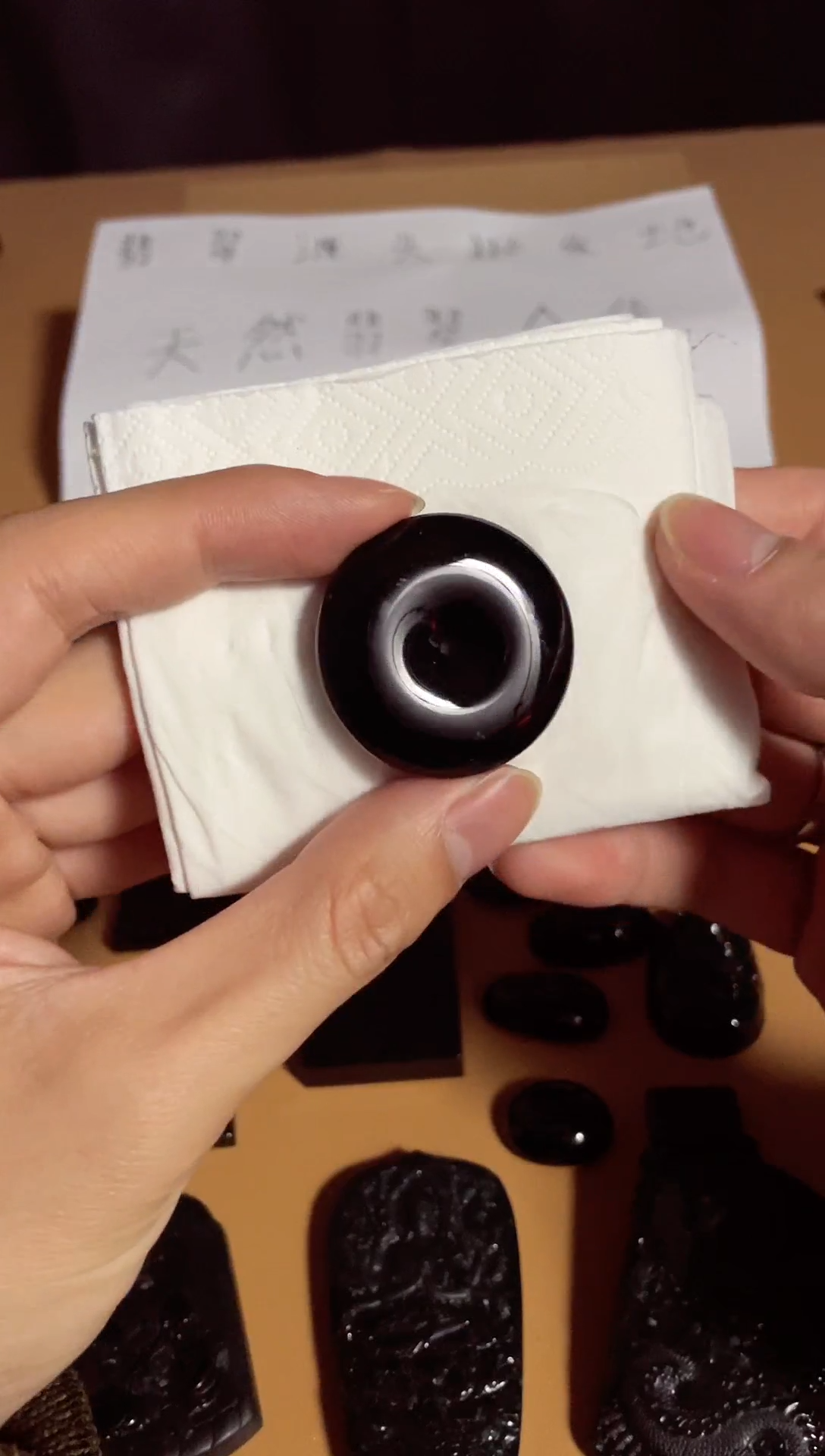 【闪购商品】翡翠颈饰未镶嵌天然翡翠a货墨翠