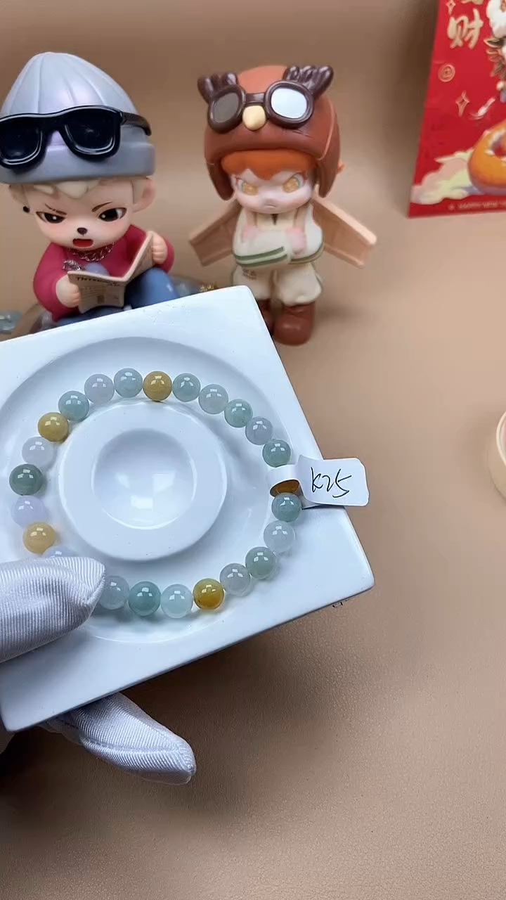 【闪购商品】翡翠手串未镶嵌翡翠手串K25