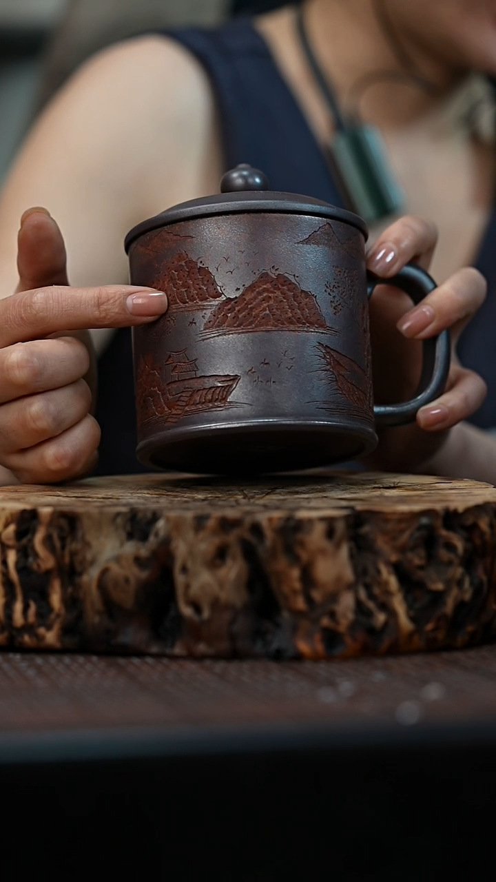 茶壶紫砂宜兴岁颐传砂原矿全手12