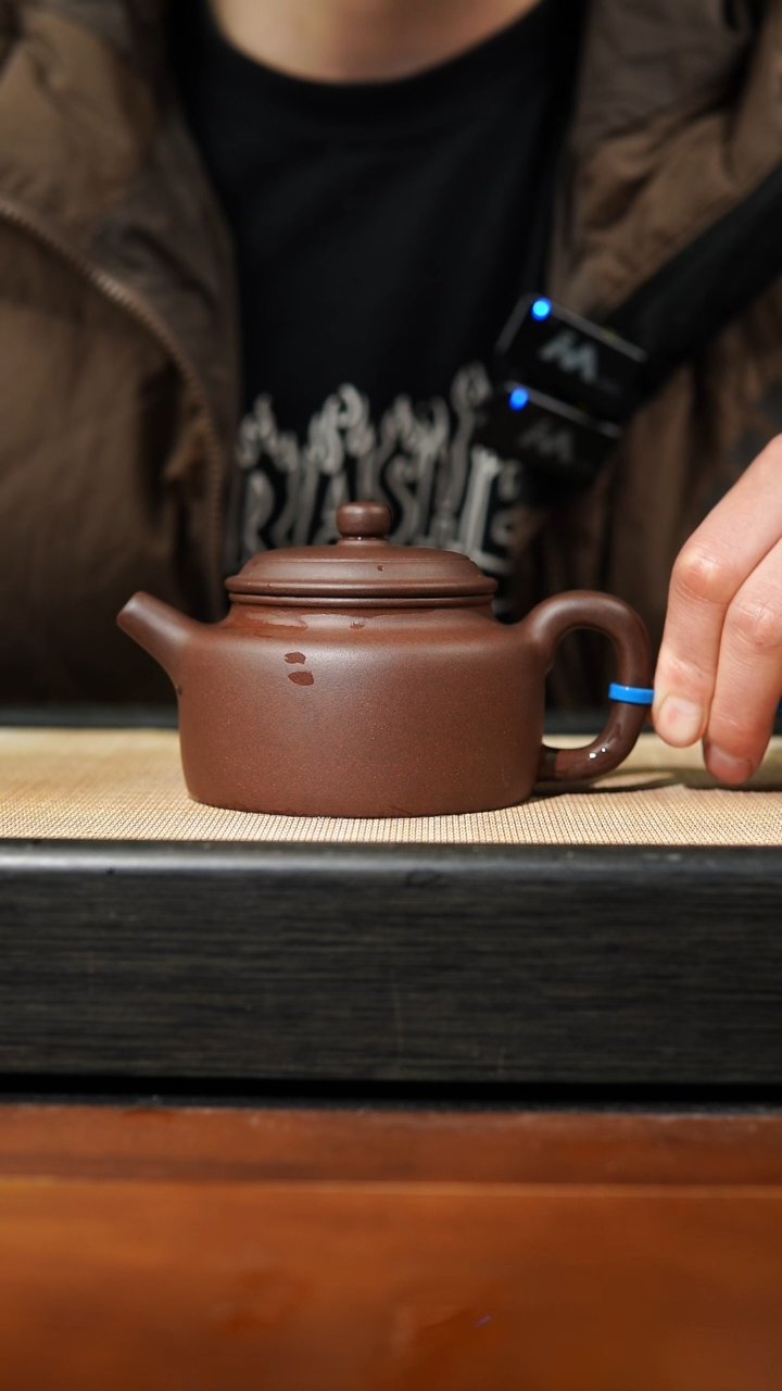 【闪购商品】紫砂茶壶老紫泥德中，220cc