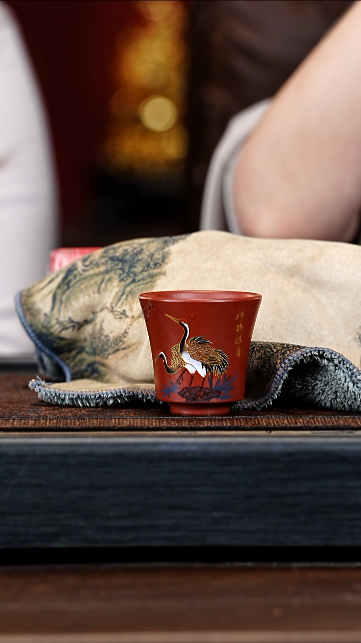 宜兴紫砂PHJ 团团紫砂谢礼5