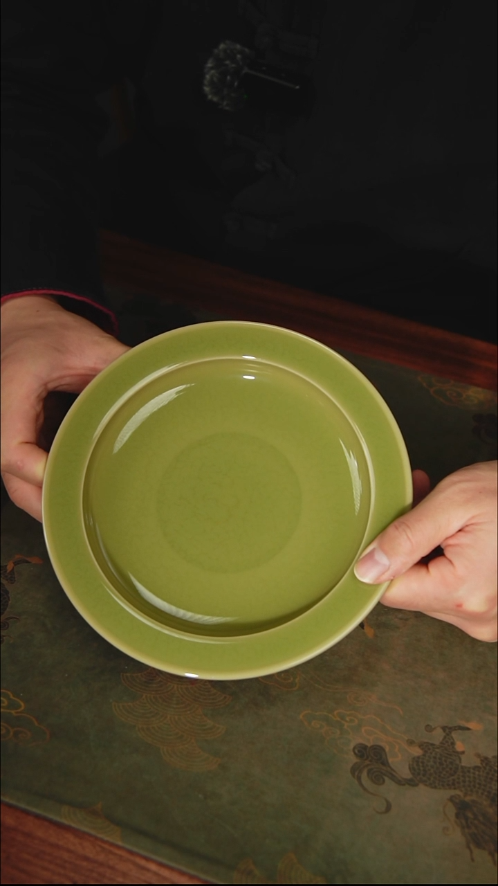 【览古雅韵】青釉壶承