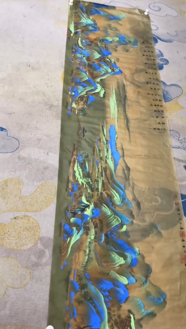 【闪购商品】国画2.16-王夫怀-绢本山水-055
