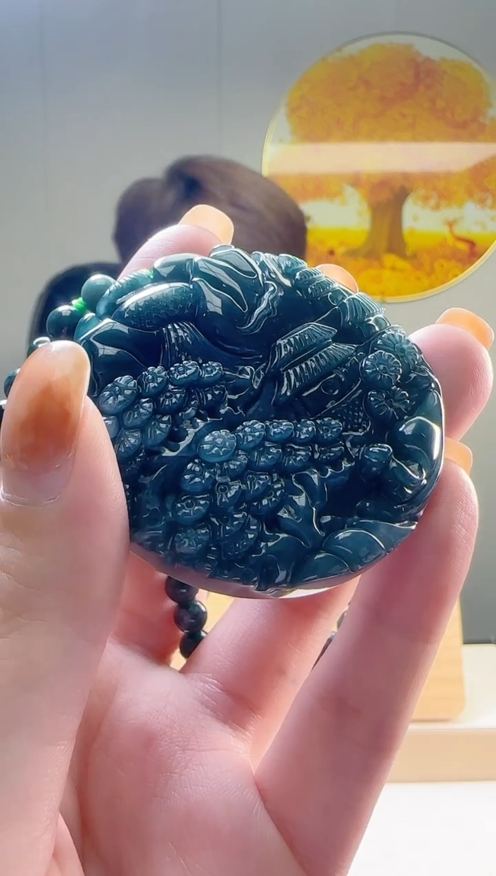 颈饰未镶嵌翡翠多样性随机发其一