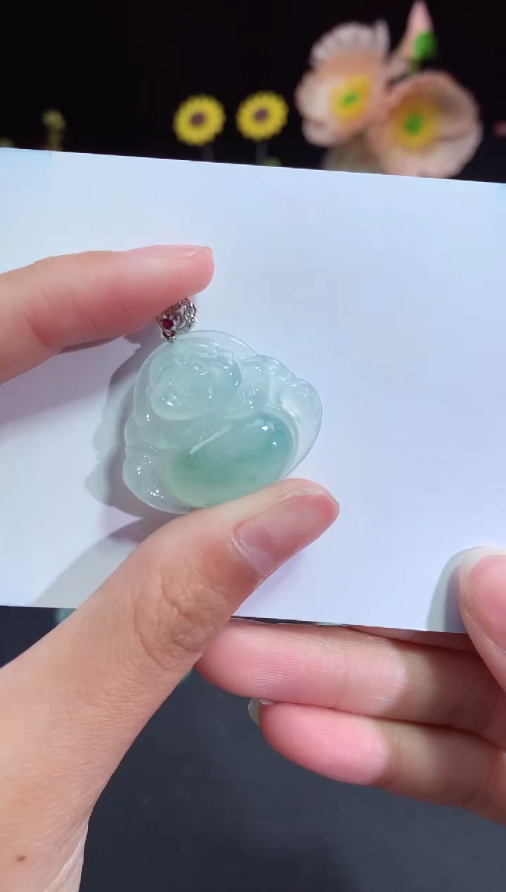 【闪购商品】翡翠颈饰未镶嵌佛公