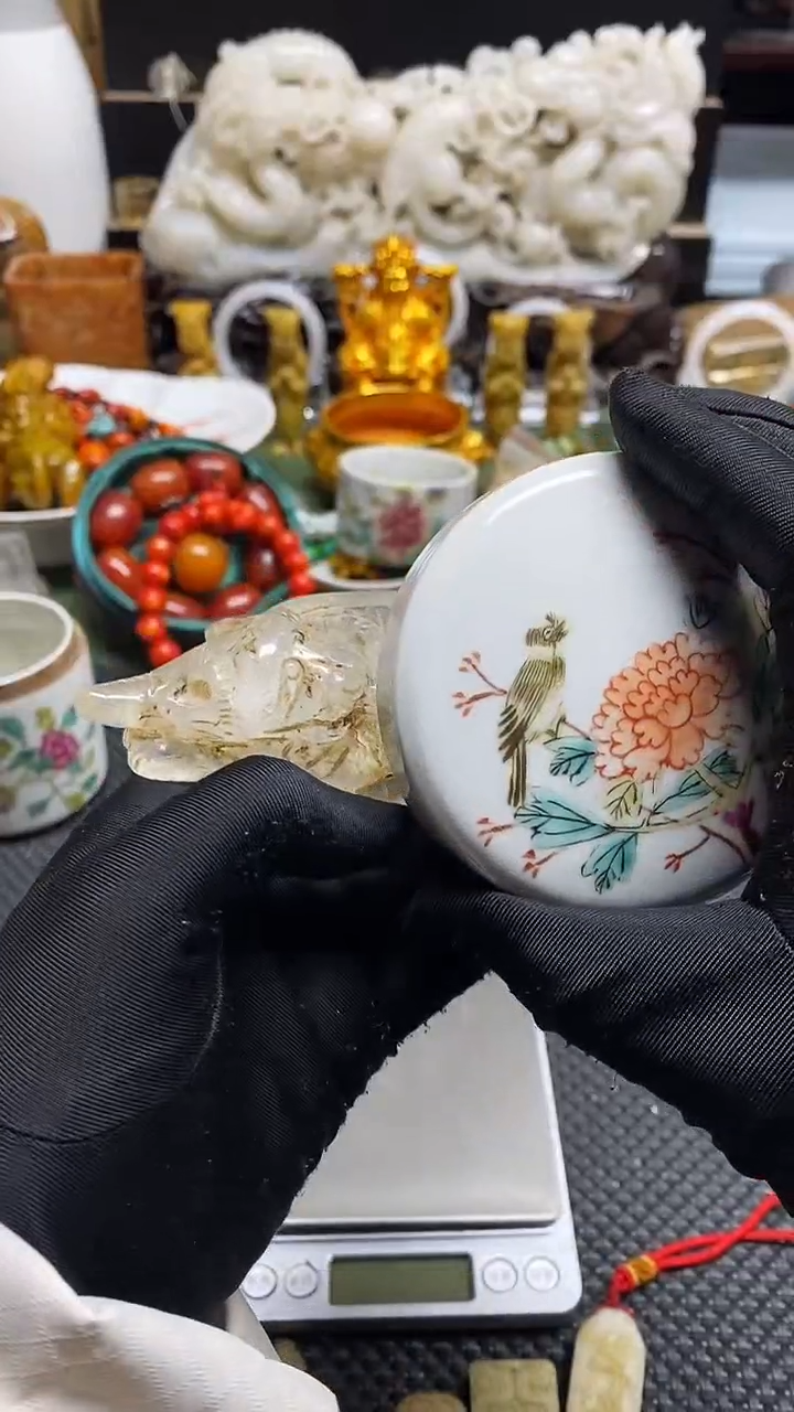 【闪购商品】瓷片瓷器瓷片 摆件1个