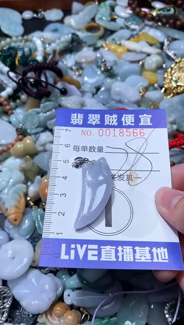翡翠未镶嵌颈饰闪购0018566