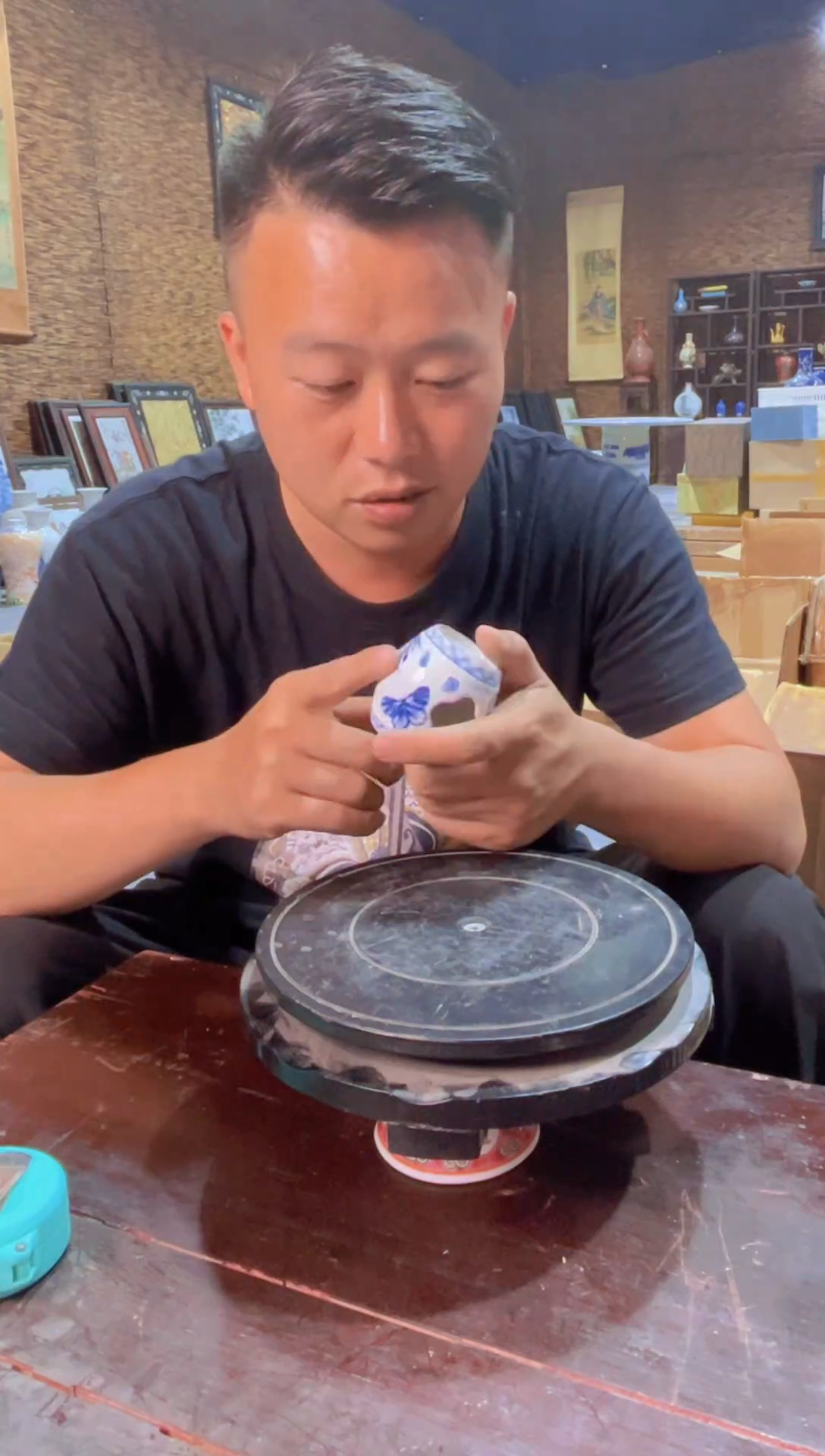 摆件景德镇陶瓷摆件F912